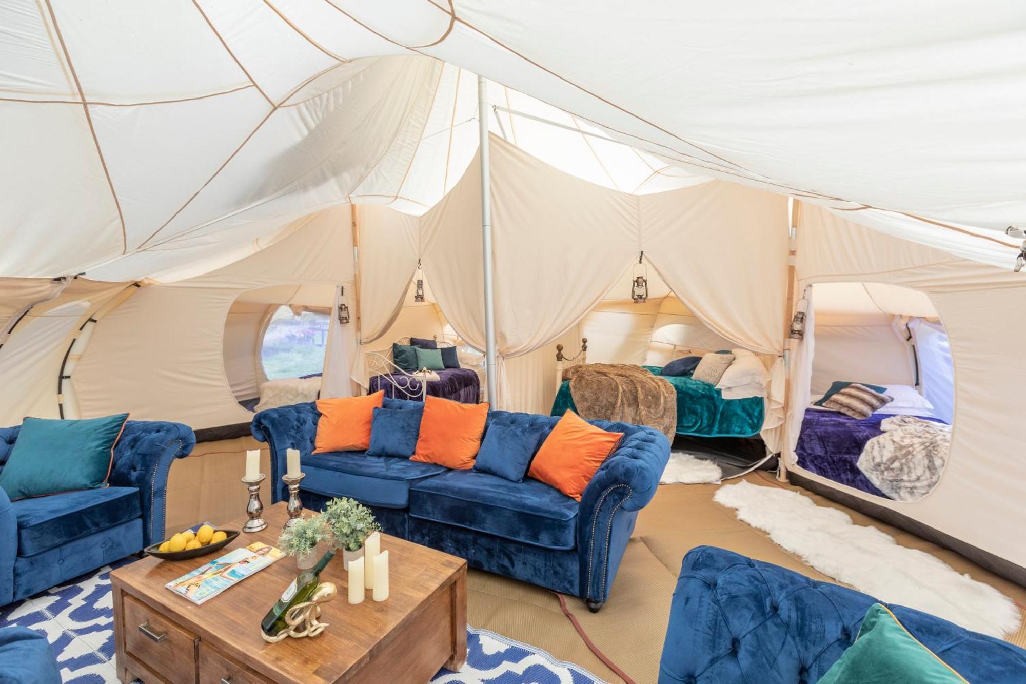 Ross-on-Wye Stargazer Glamping Uk The Mahal 8 People酒店 外观 照片